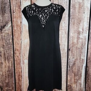 Rebecca Taylor Size 8 Cap Sleeve Midi Dress